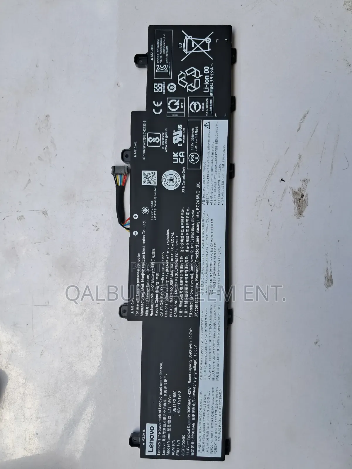 Lenovo L21L3PG1 Laptop Battery for L14 Gen 3 L14 Gen 4 L15