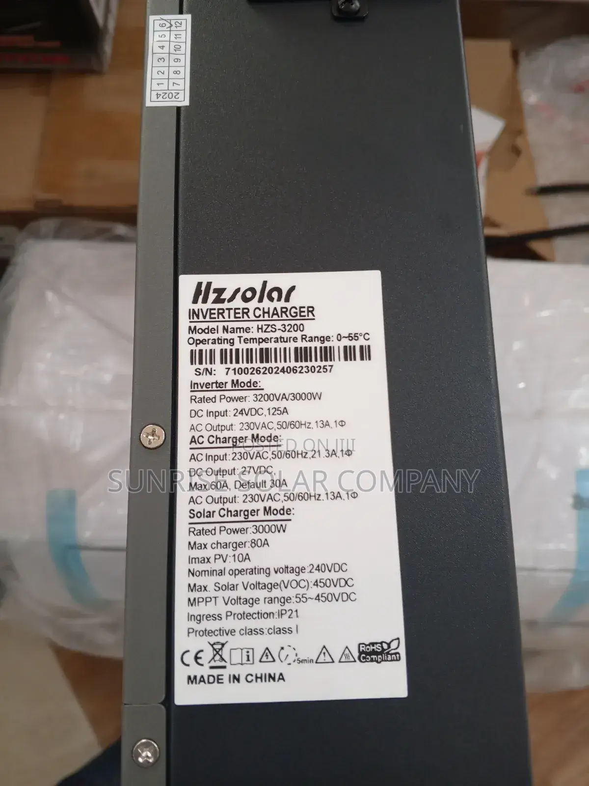 Hybrid Inverter High Voltage 3kw 24v Christmas Promotions
