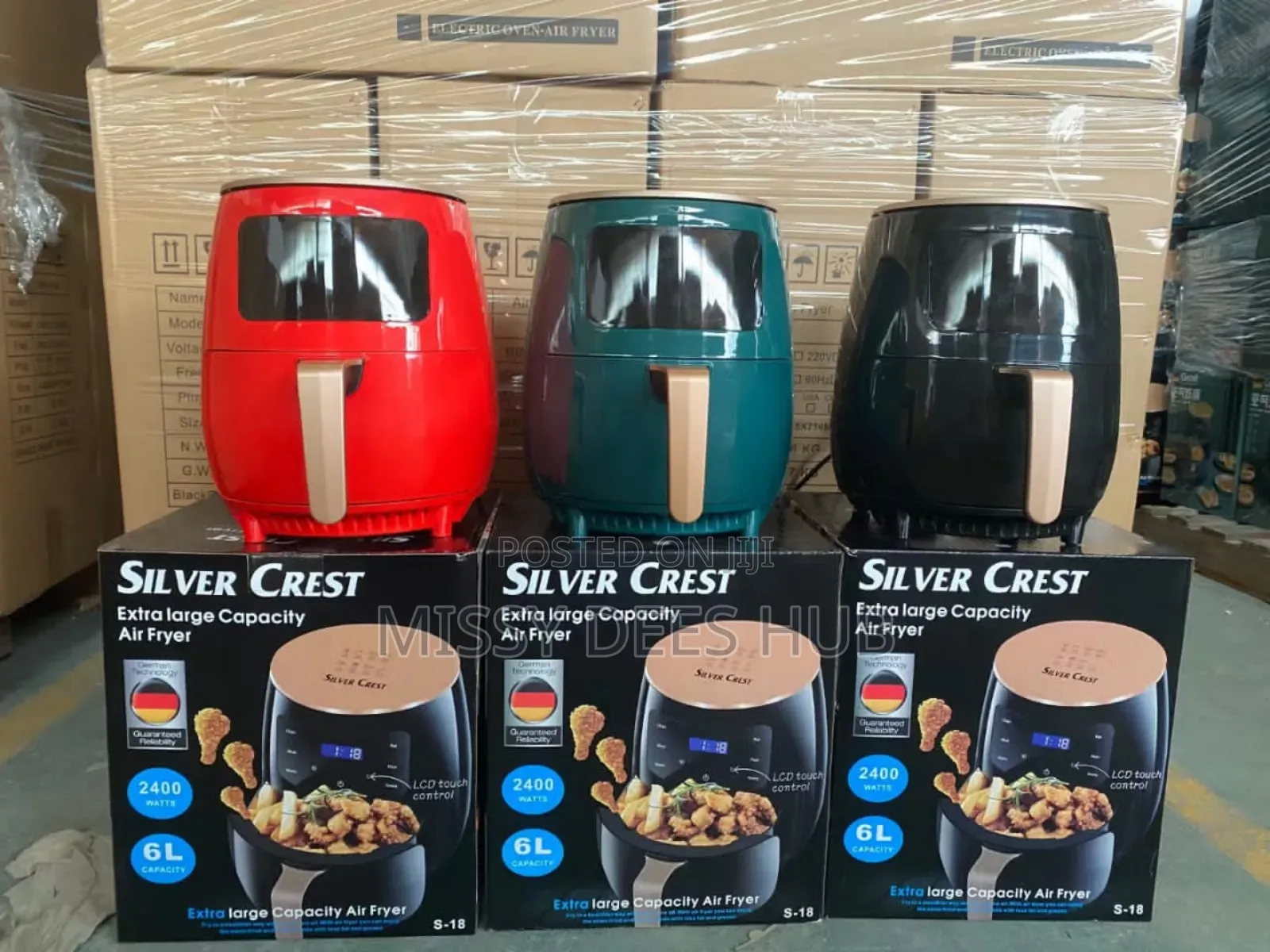 6 Litres Air Fryer