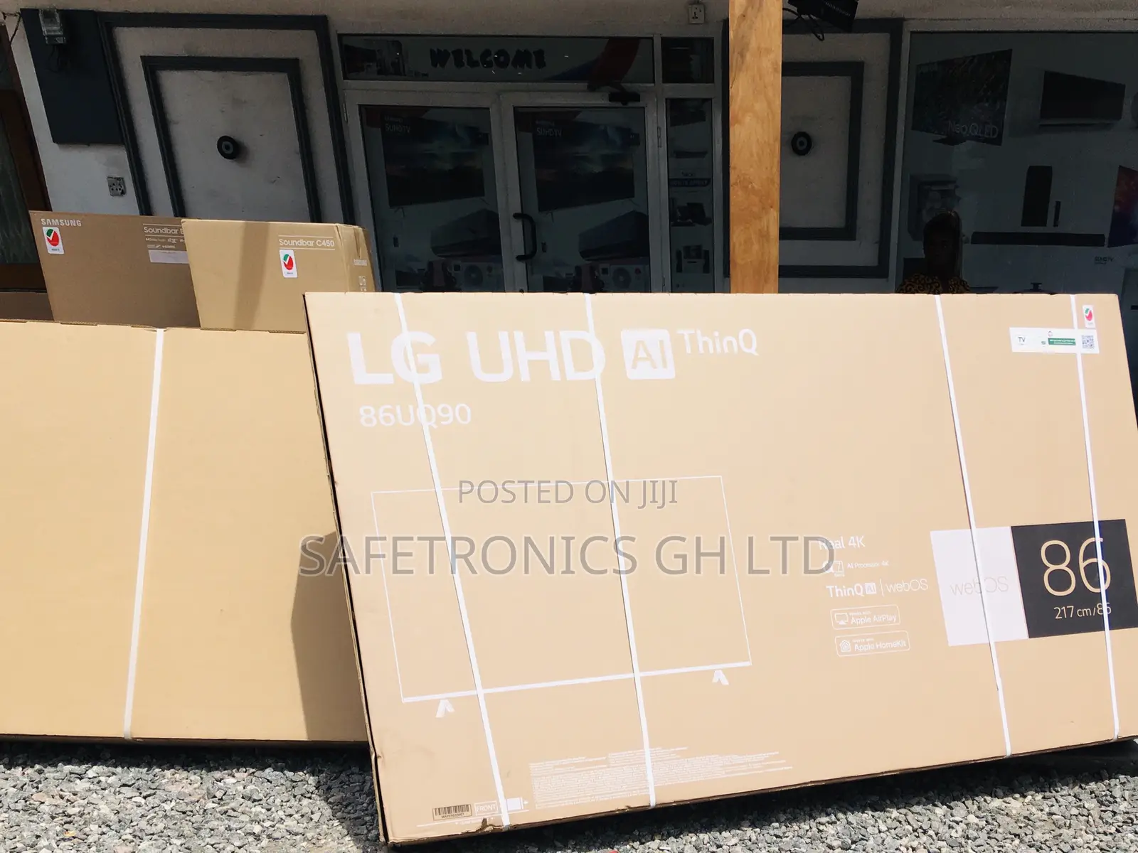 Original New Black 86 Inch Smart LG LED UR78000 Tv
