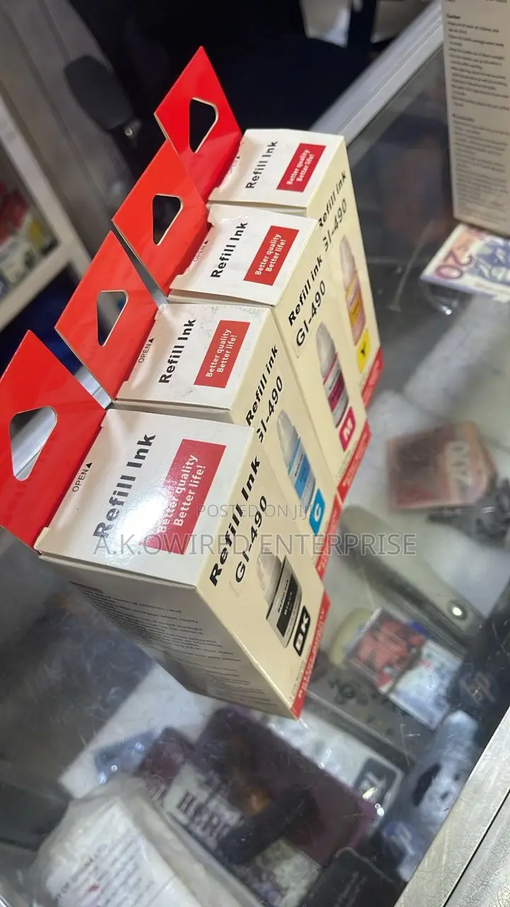 Gi-490 Bottled Ink Canon Pixma G1400 G1410 G1411 G2400 G2410 G2411