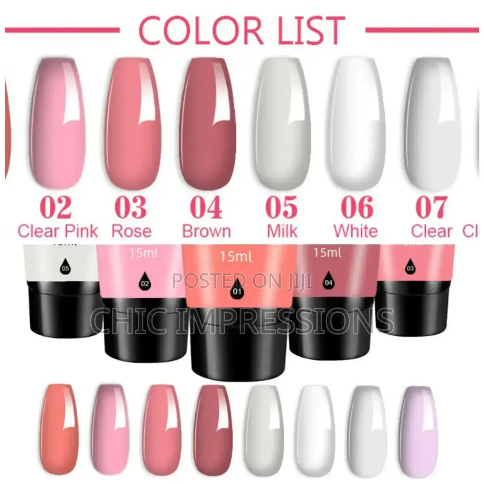 18pcs Polygel Nail Kit