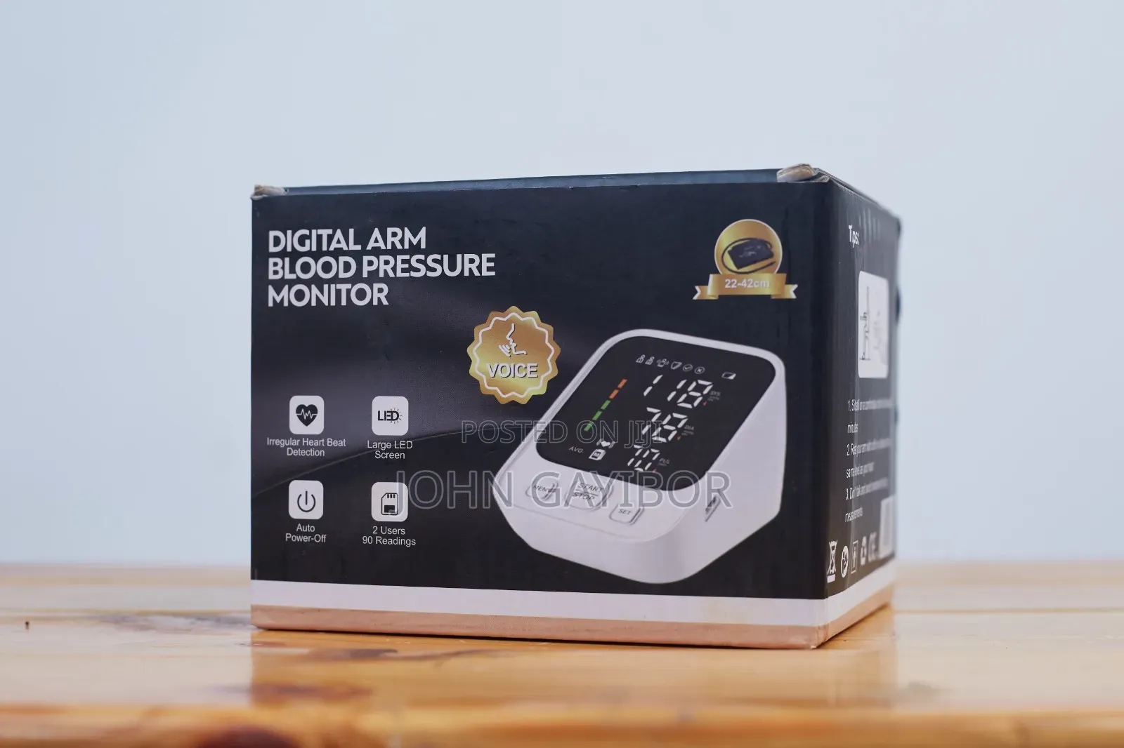 Digital Blood Pressure Monitor+ AVG+Voice Function +Warranty