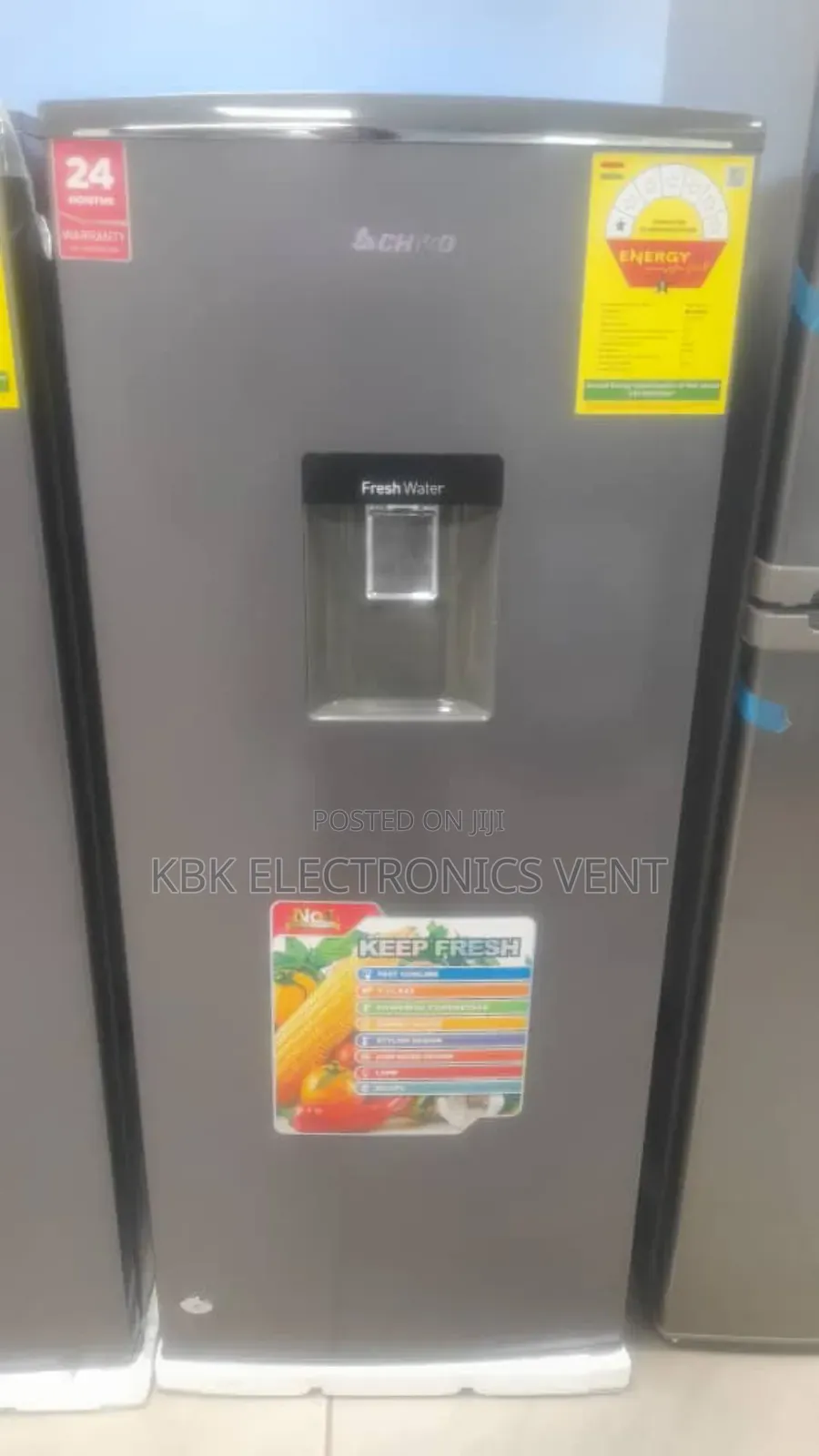 Chigo 150ltr Single Door Fridge Water Dispenser