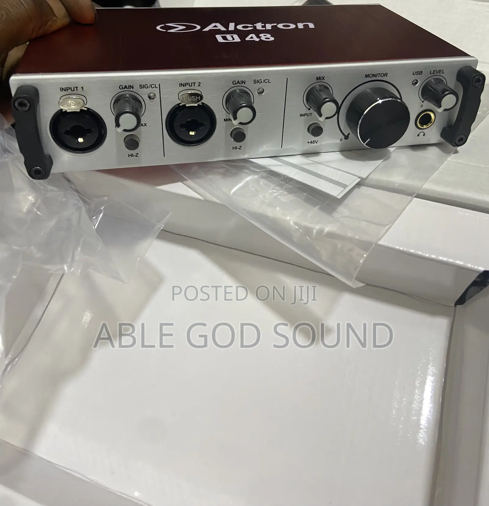 Alctron U48 Dual Channel Usb Audio Interface or Sound Card
