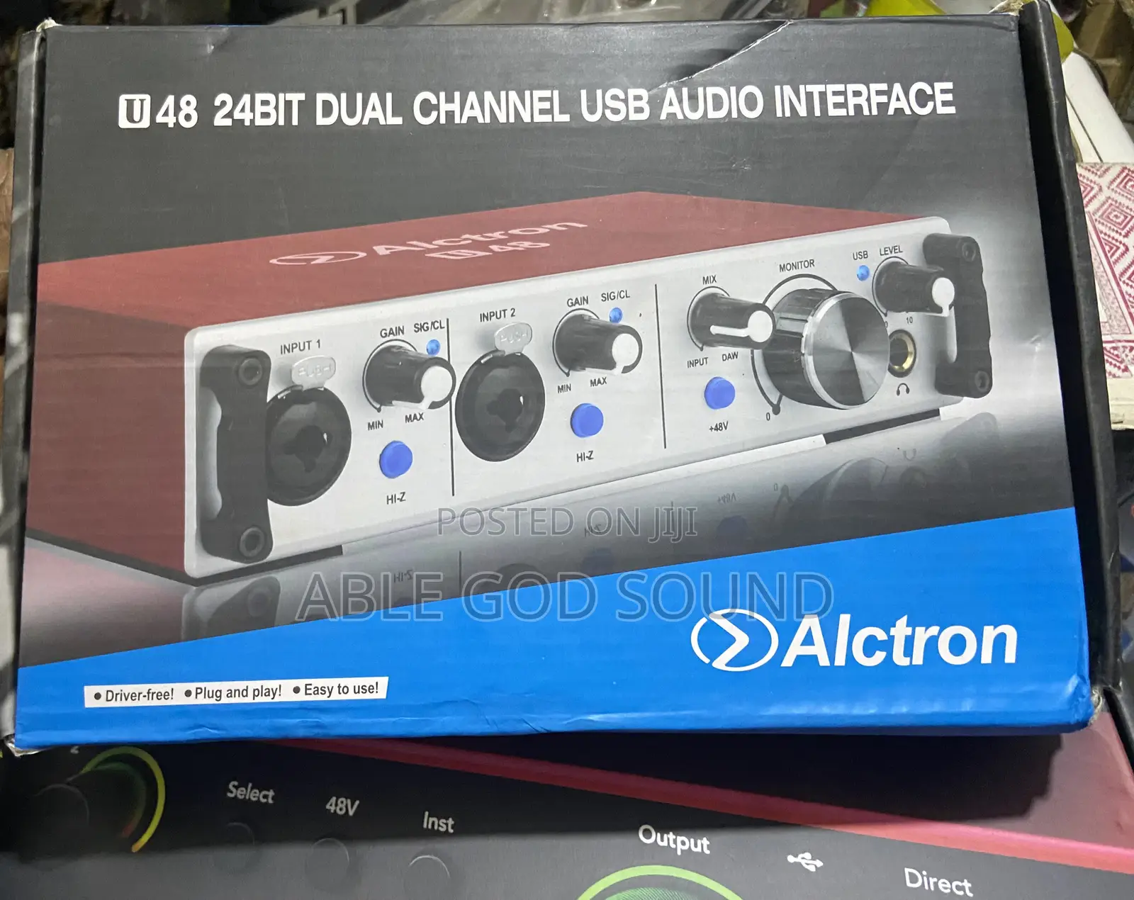 Alctron U48 Dual Channel Usb Audio Interface or Sound Card