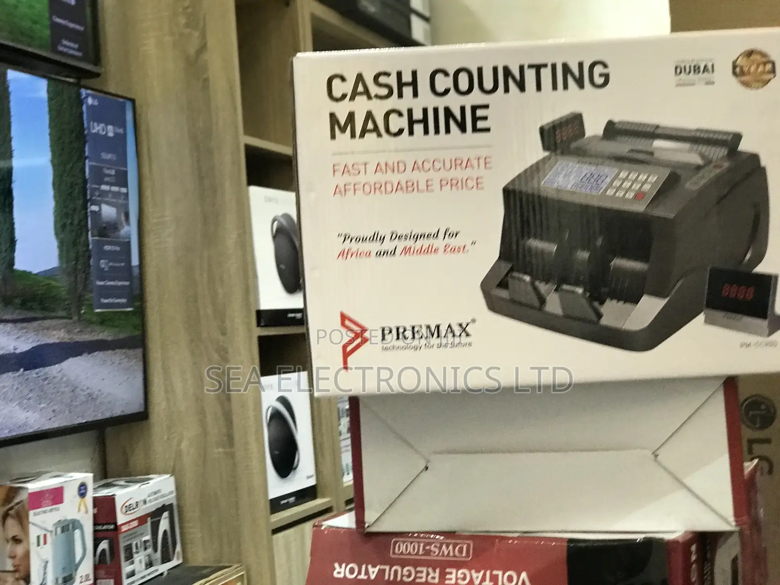 Cash Money Counter Premax Machines Detect Fake Currencies