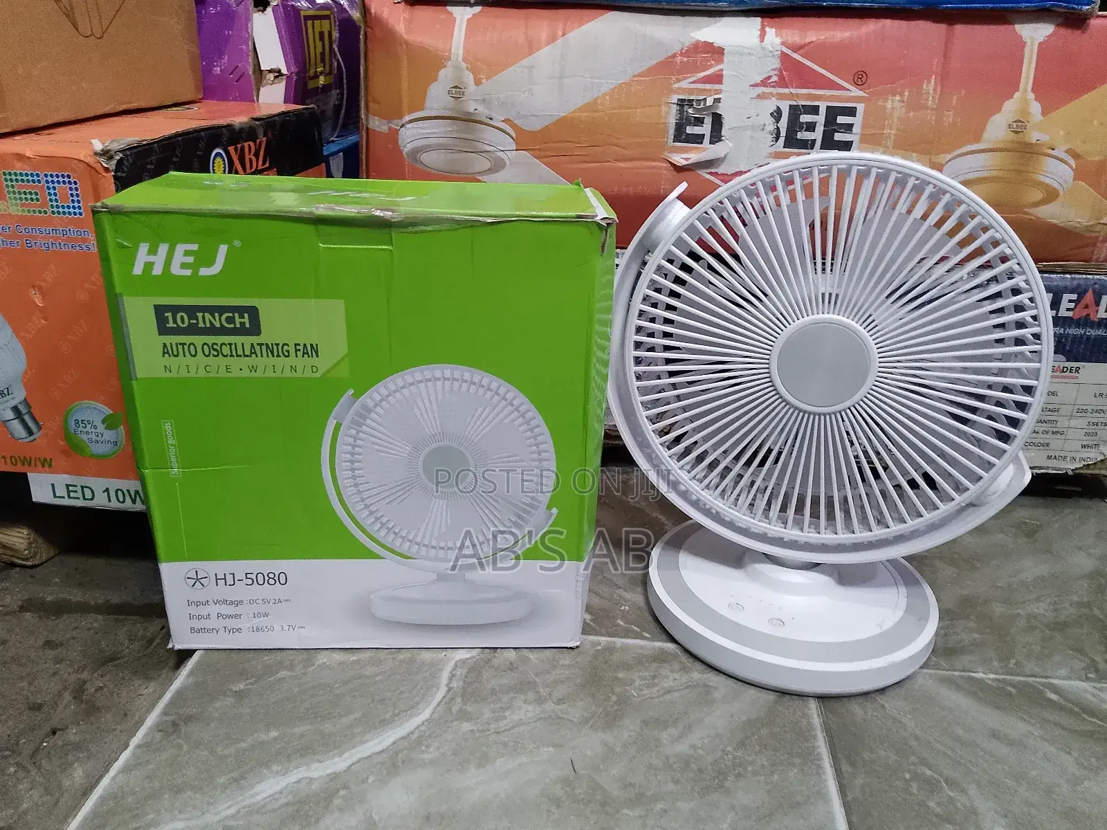 Rechargeable Fan