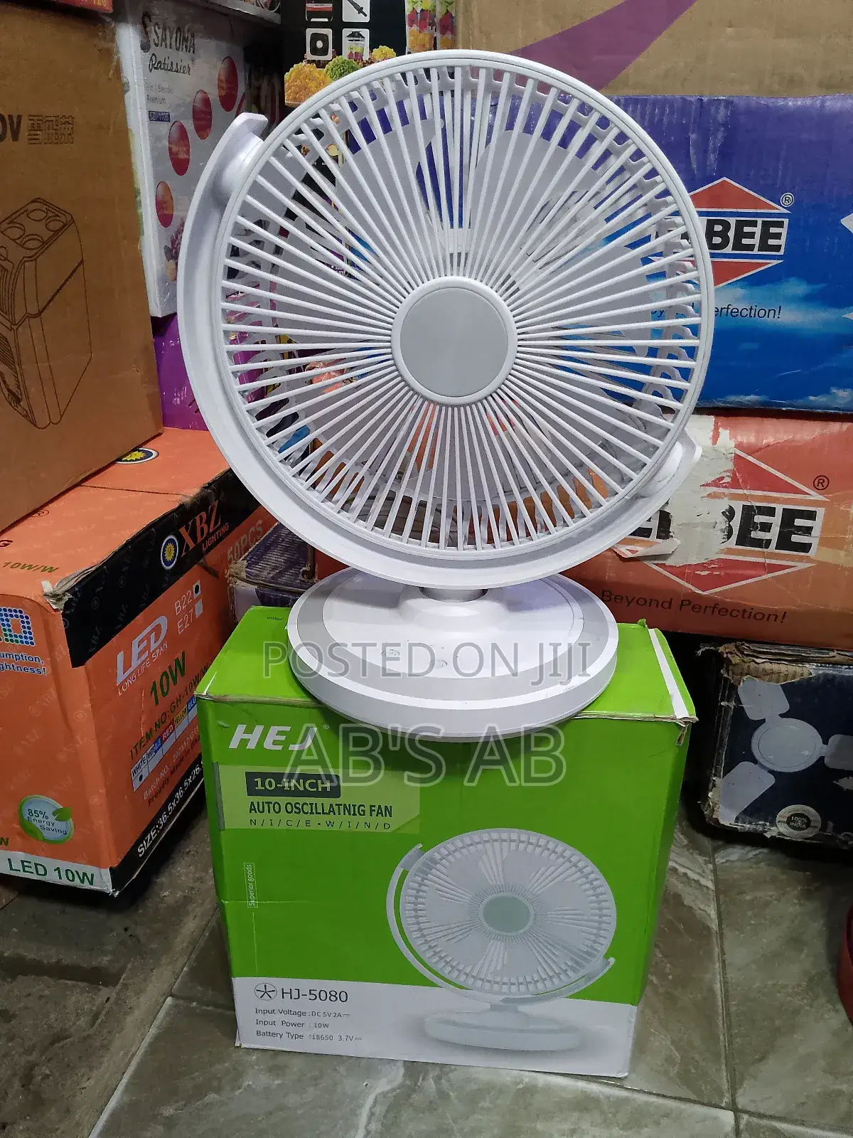 Rechargeable Fan
