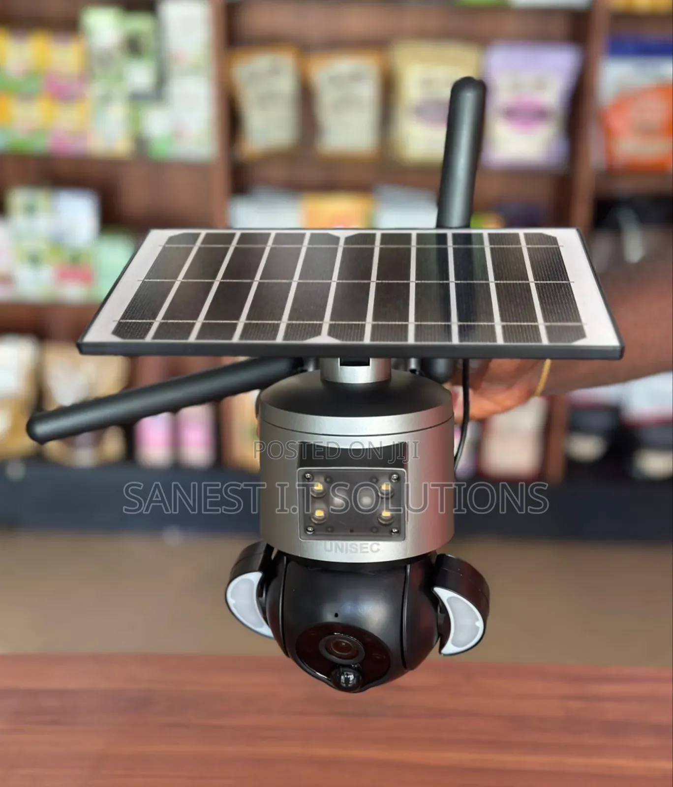 3mp Wifi Solar Dual Lens CCTV Camera