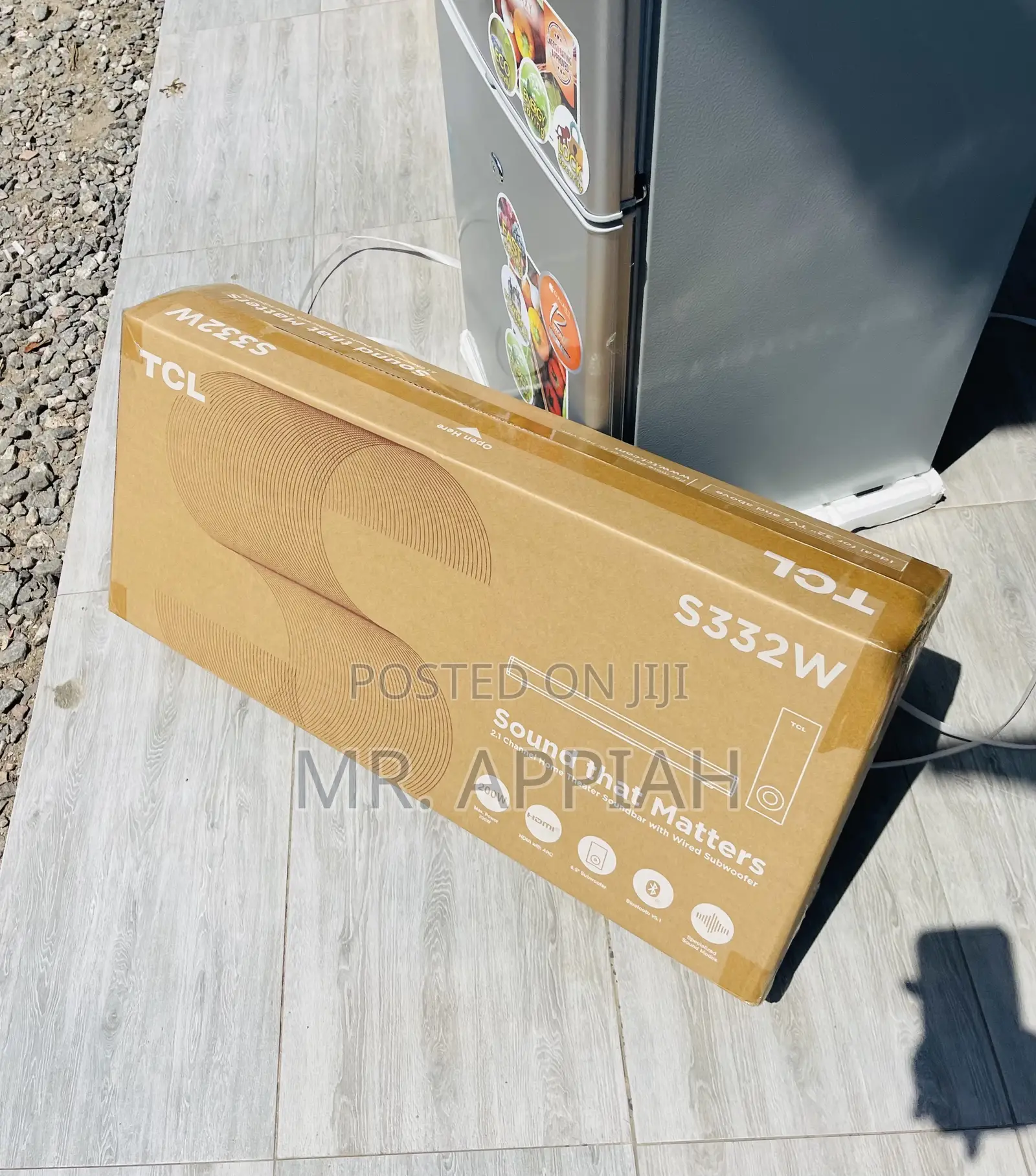 Uniquely TCL S322 2.1channel Electric Sound Bar(200W).