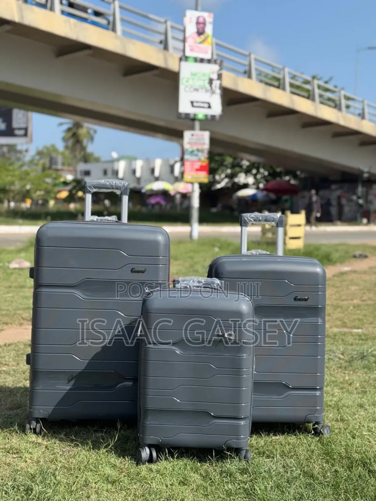 3set Concord Anticrake Luggages/Travel Bags