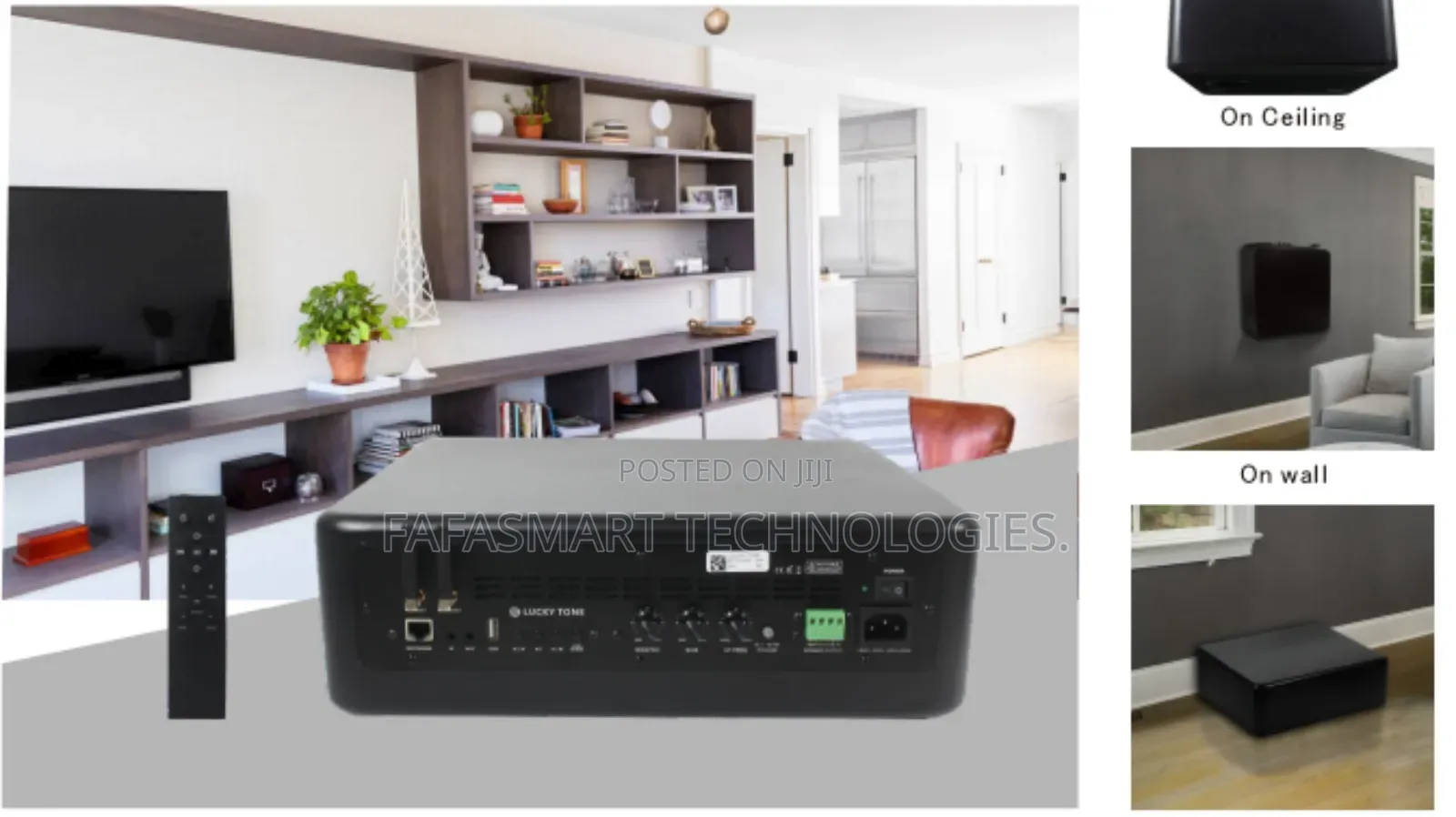 Wifi Subwoofer With 4 PCS of Ceiling Speake
R