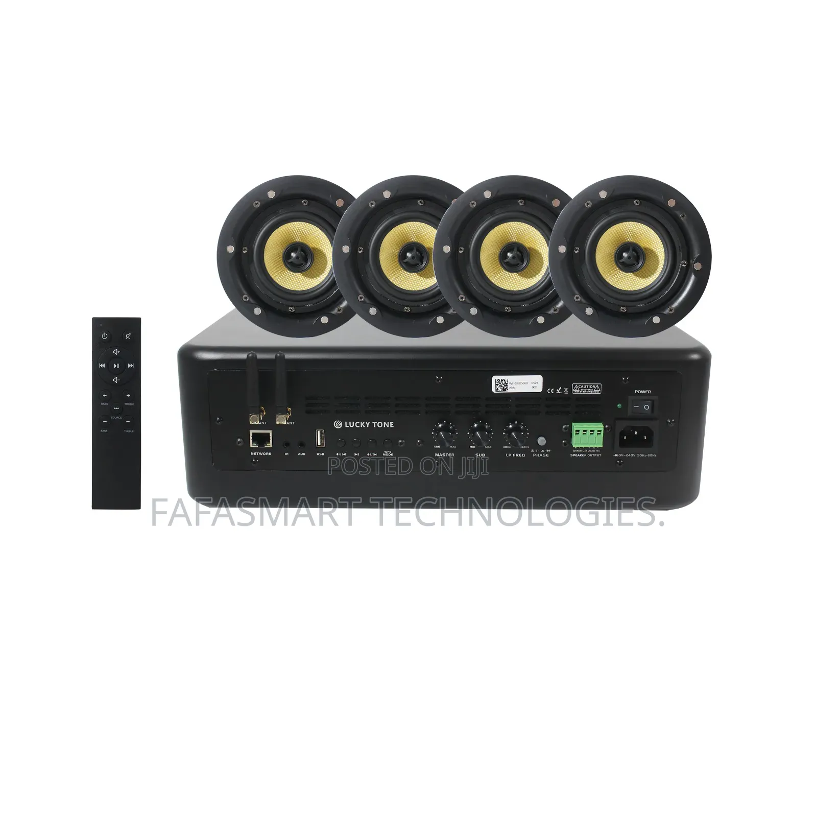 Wifi Subwoofer With 4 PCS of Ceiling Speake
R