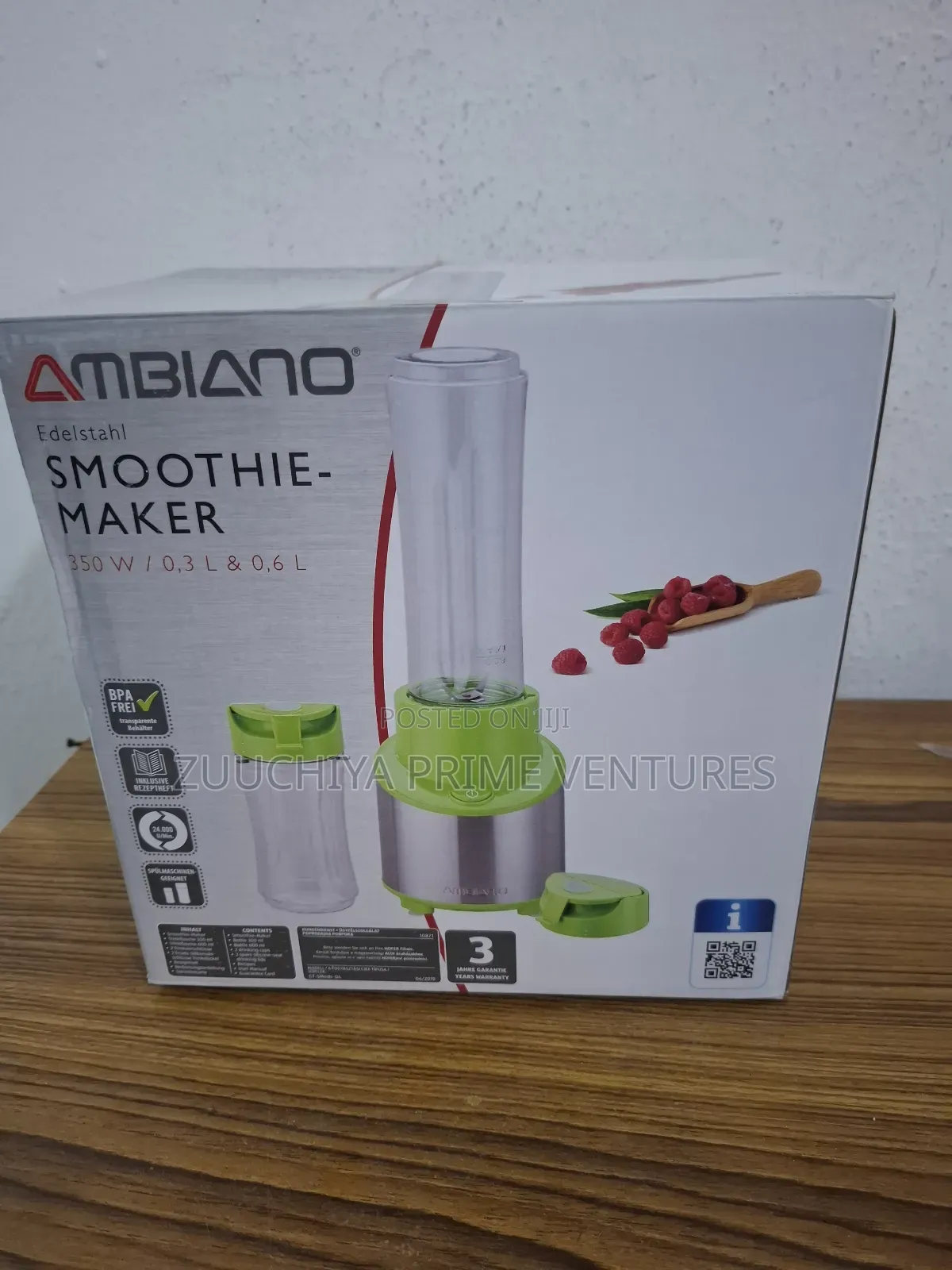 Ambiano Smoothie Maker From Germany 