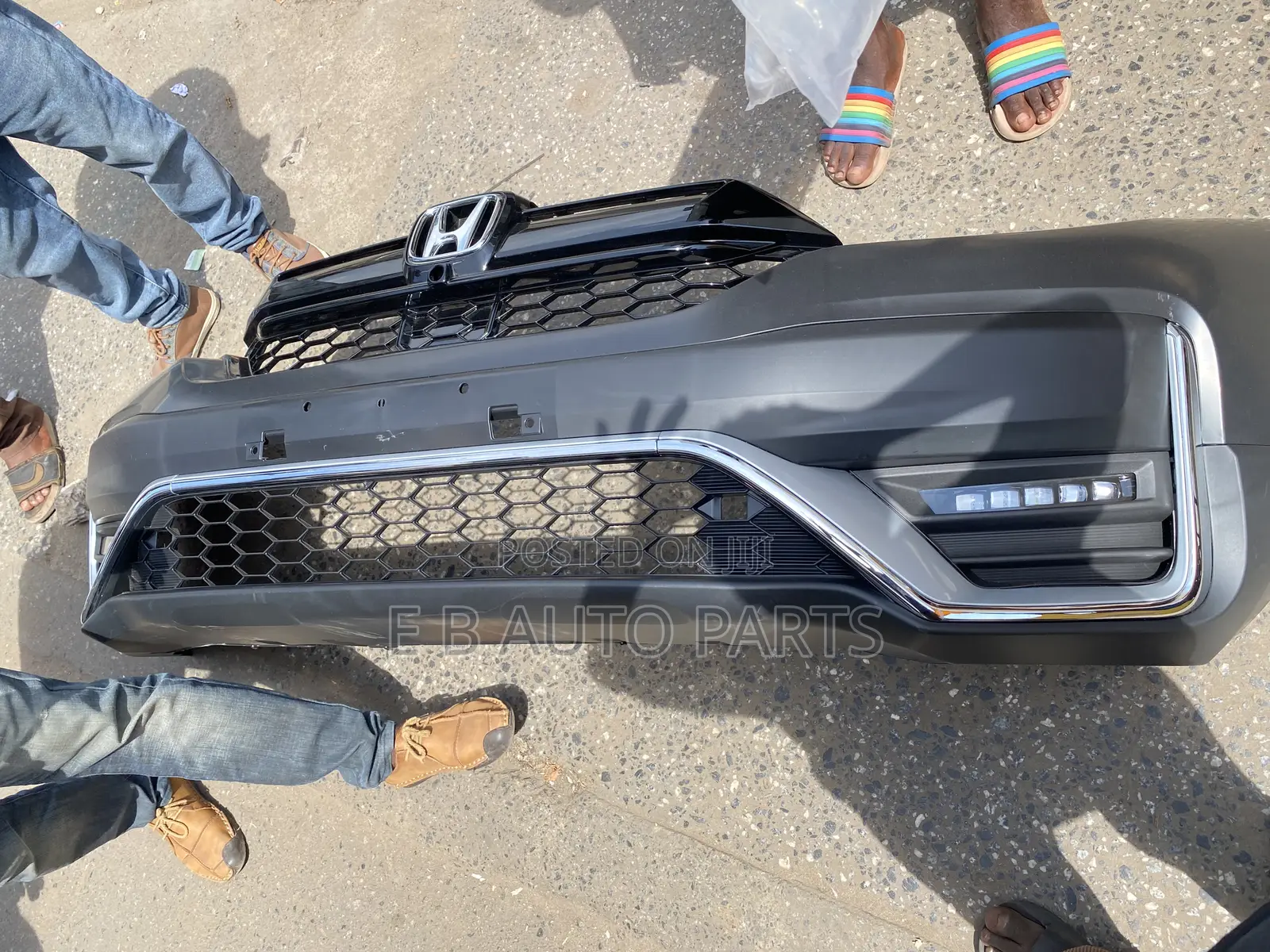 CRV 2021 Complete Front Bumper Led