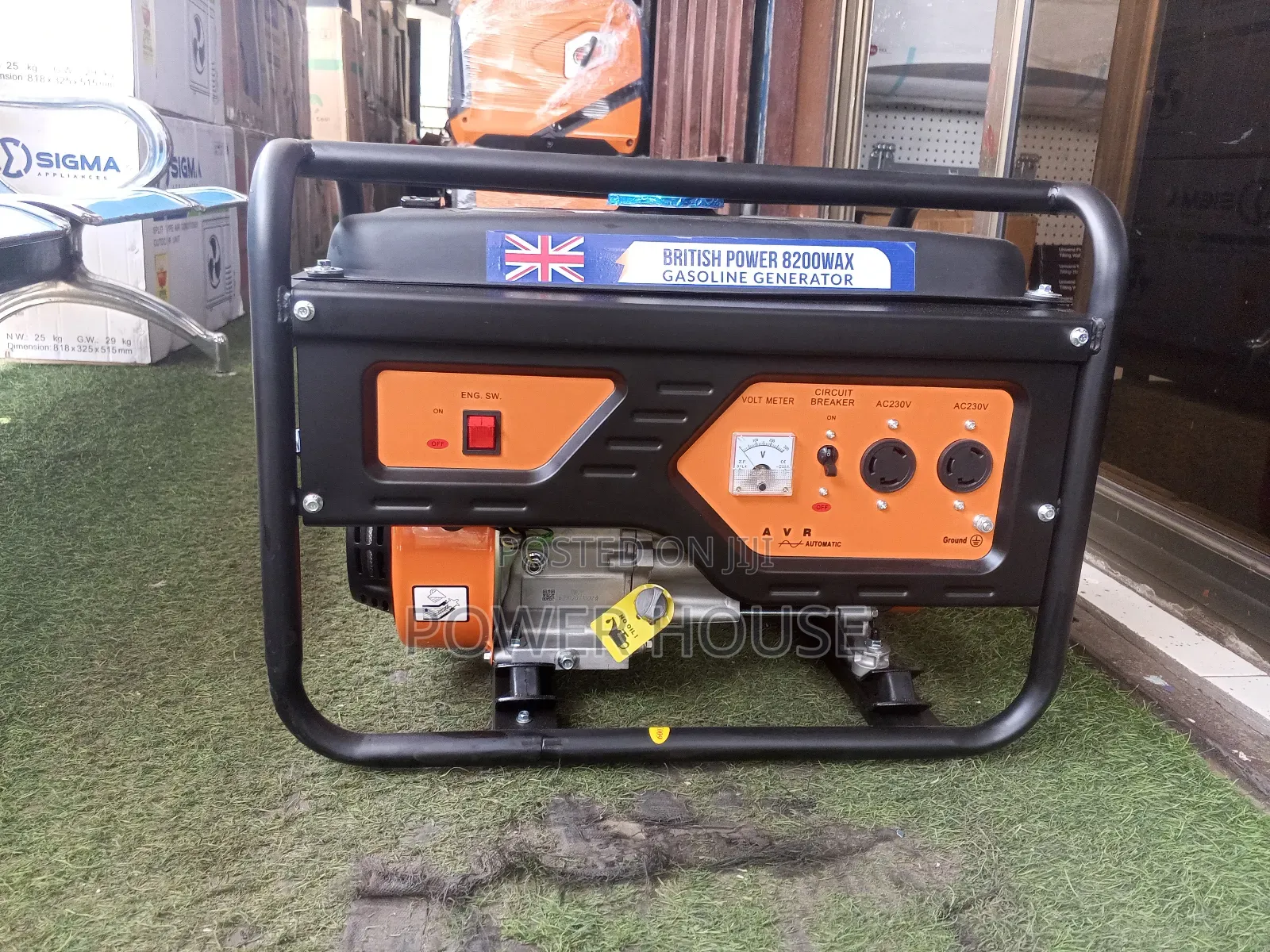 Durable Generator British Power Silent Generator 8200wax