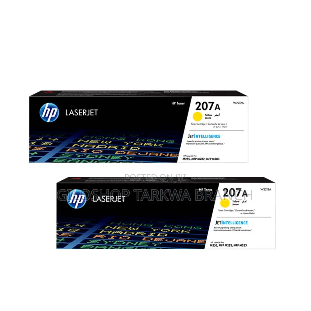 Hp 207a Yellow Laserjet Toner Cartridge