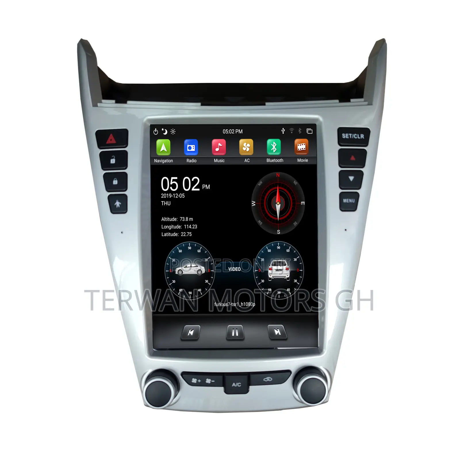 New Android Screen For Chevrolet Equinox 2010-2017 (Tesla)