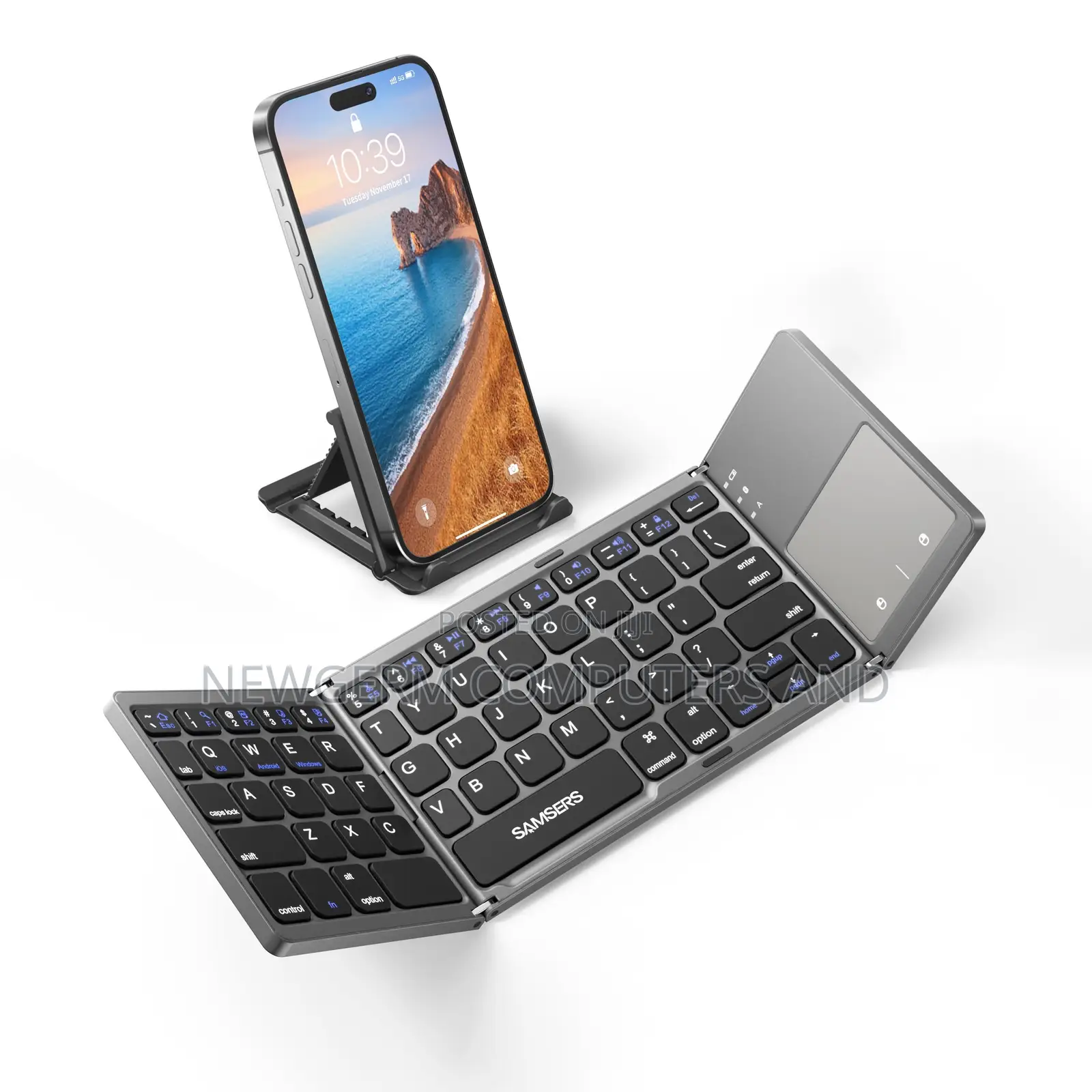 Foldable Wireless  Keyboard With Touchpad