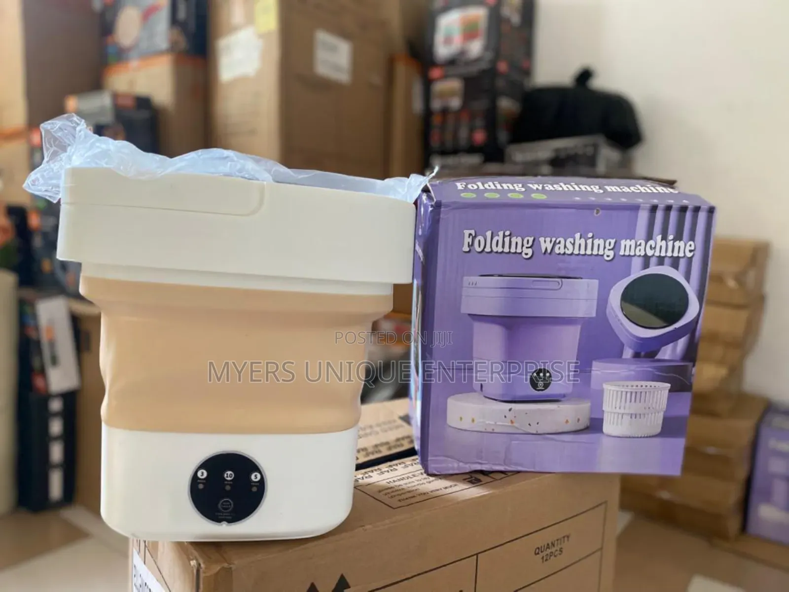 Ultrasonic Foldable Washing Machine