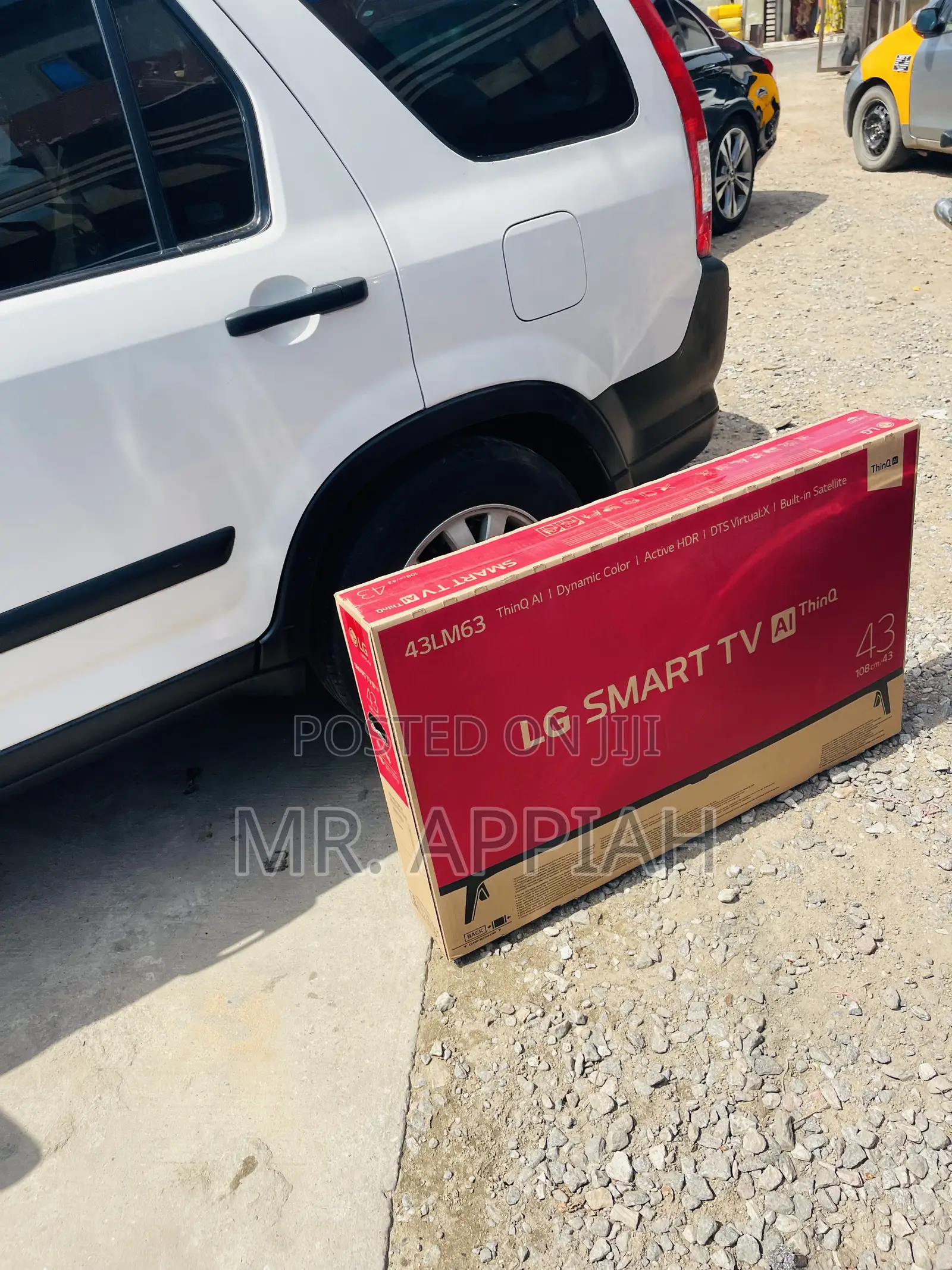 Durable Lg43lm63 43” Led Smart Electric Television.