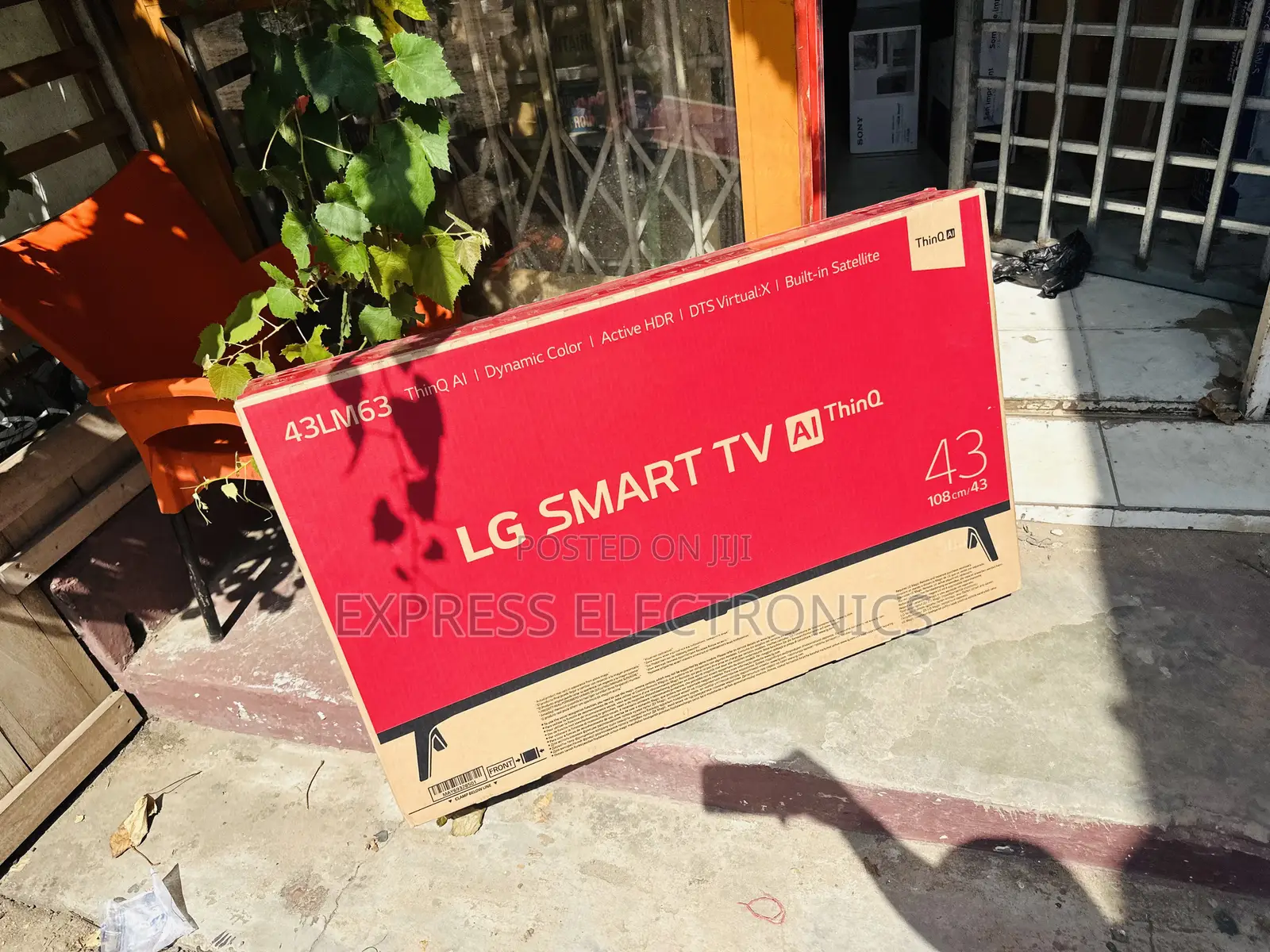 Quality Slim Sleek FHD Smart 43”Lam63