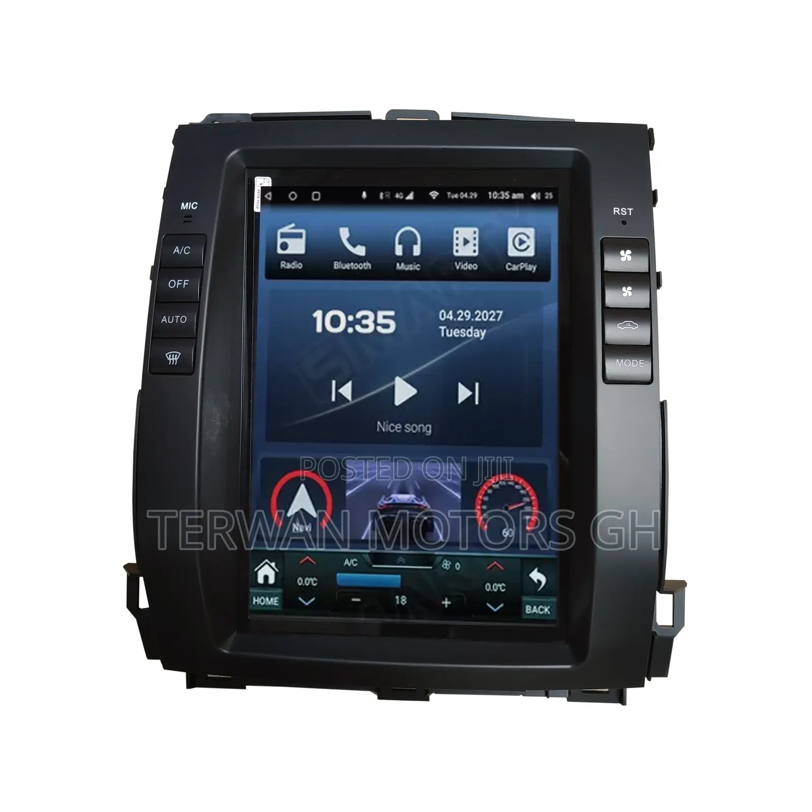 New Android Screen for Toyota Prado 2002-2009 (Tesla)