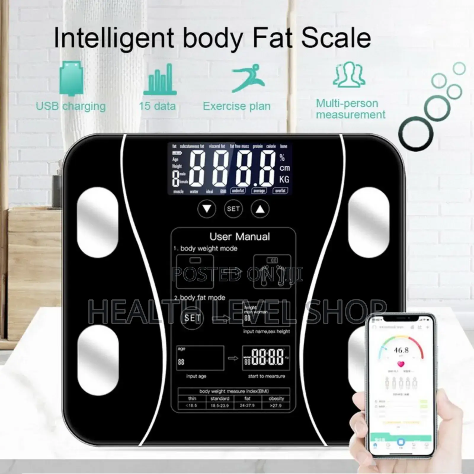 Smart Digital Personal Weighing Scale
