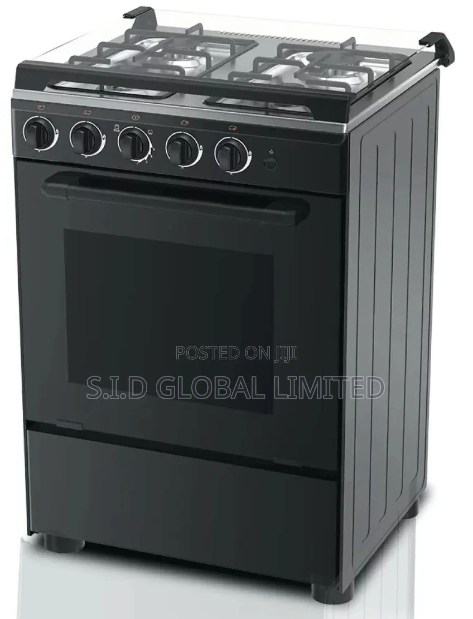 Burnt It Up With MIDEA-4-BURNER-GAS-COOKER-SILVER-MIRROR