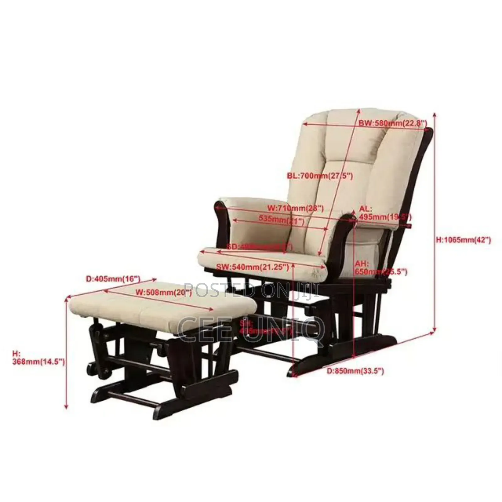Nursing Rocking Chair