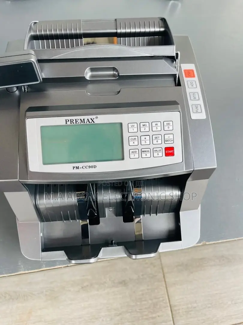 Premax Counting Machine; Reliable Fast Currency Counter