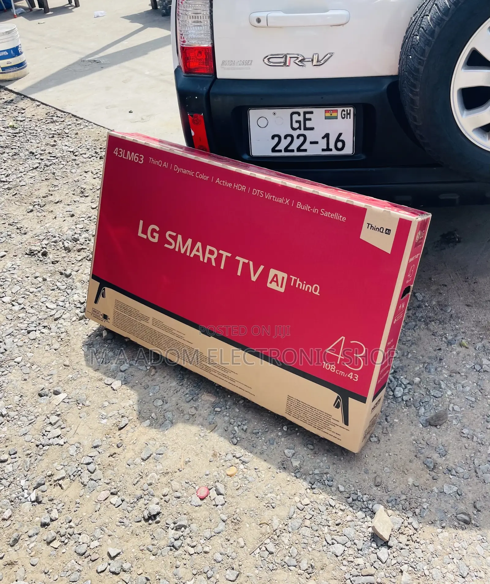Order Authentic Lg43lm63 43” HD Smart Television.