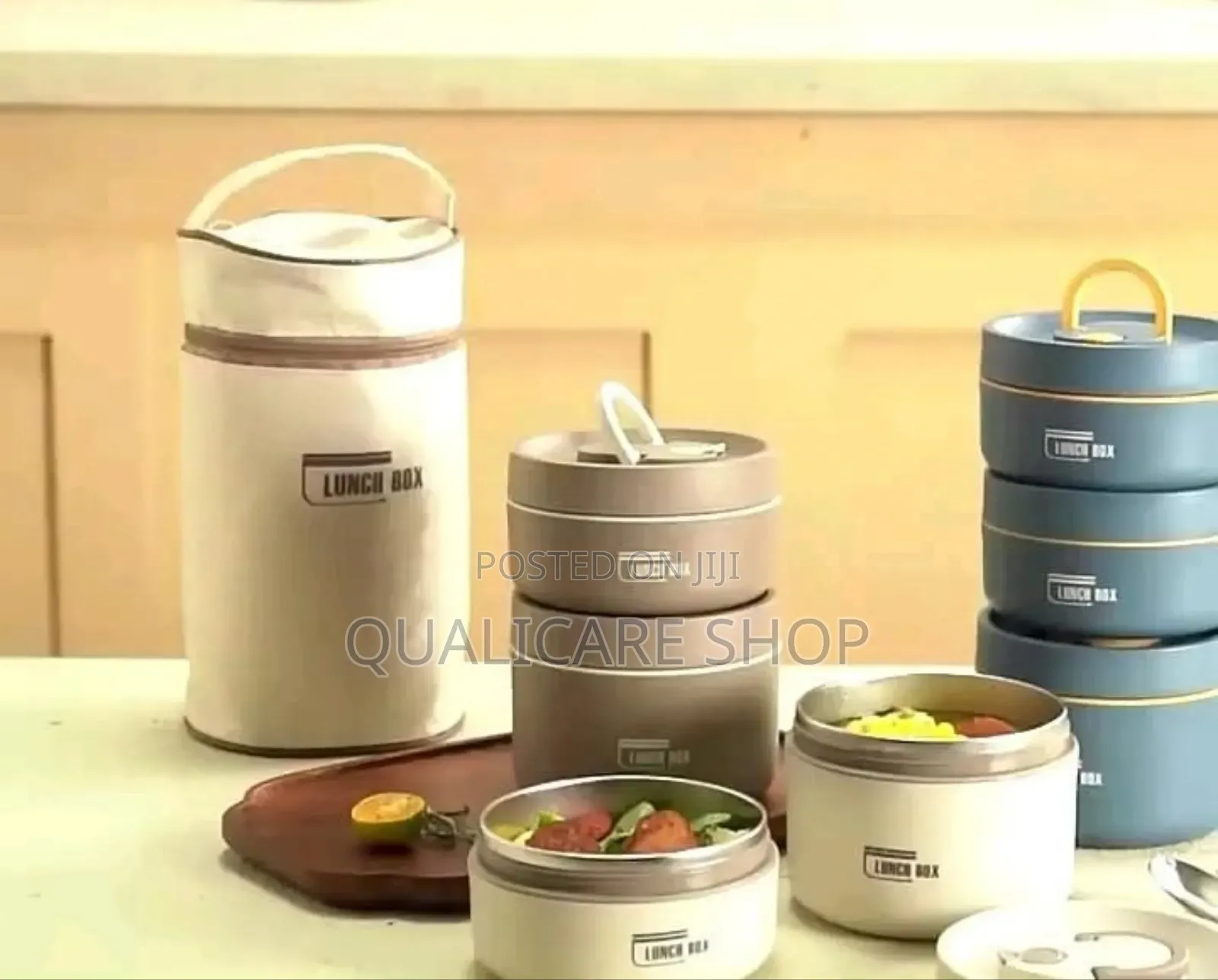 3 in 1 Thermos Portable Lunch Box Set