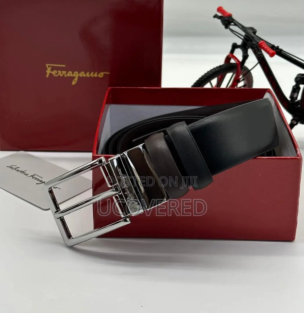 Ferragamo Real Leather Men’S Belt