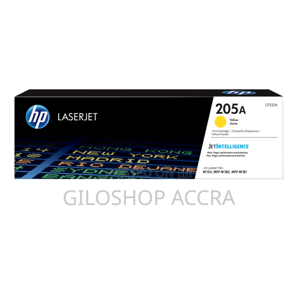 Hp 205a Cf532a Yellow Original Laserjet Toner Cartridge