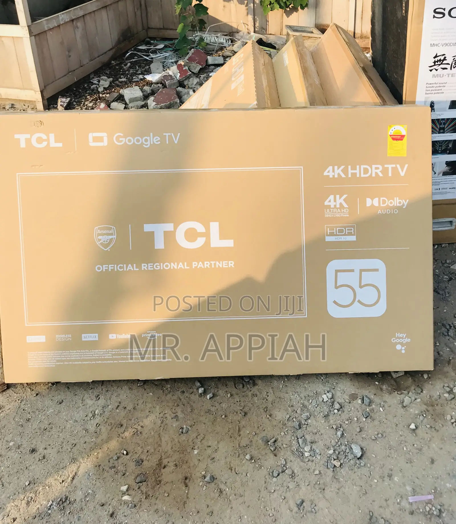 Order Classic TCL 55p635 55” Smart Electric Television.