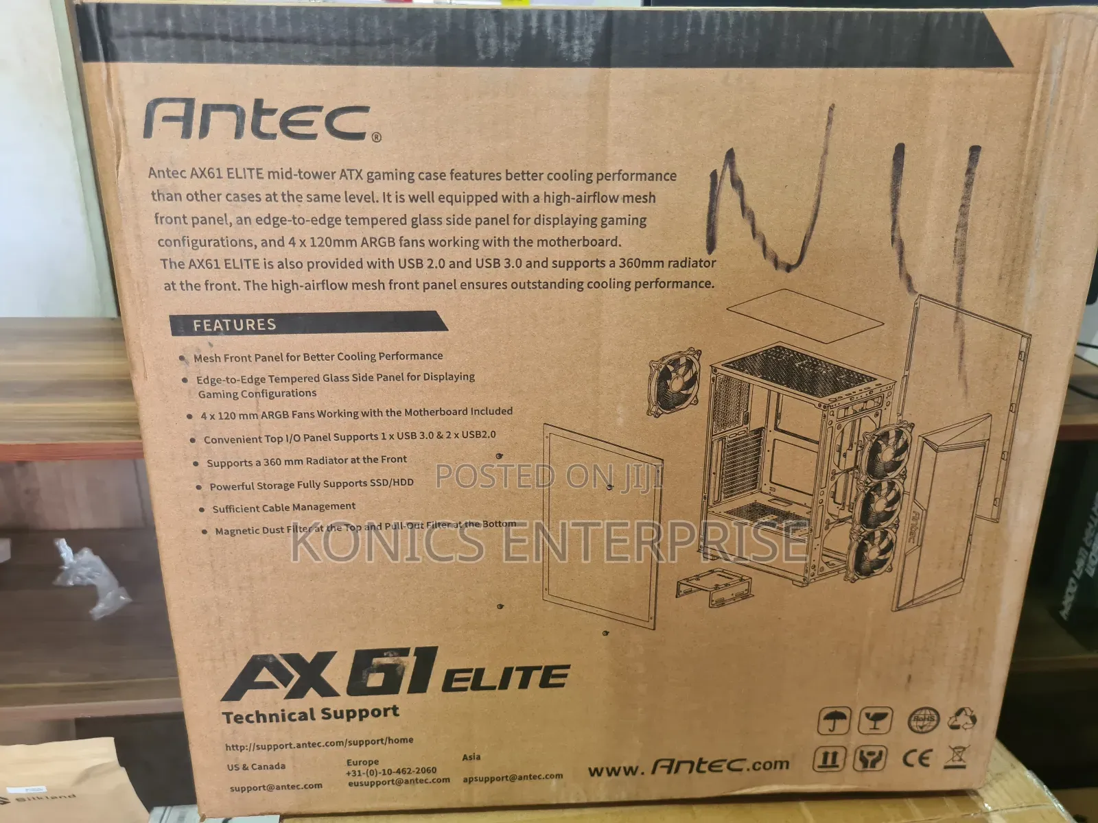 Antec Ax61 Elite Gaming Case