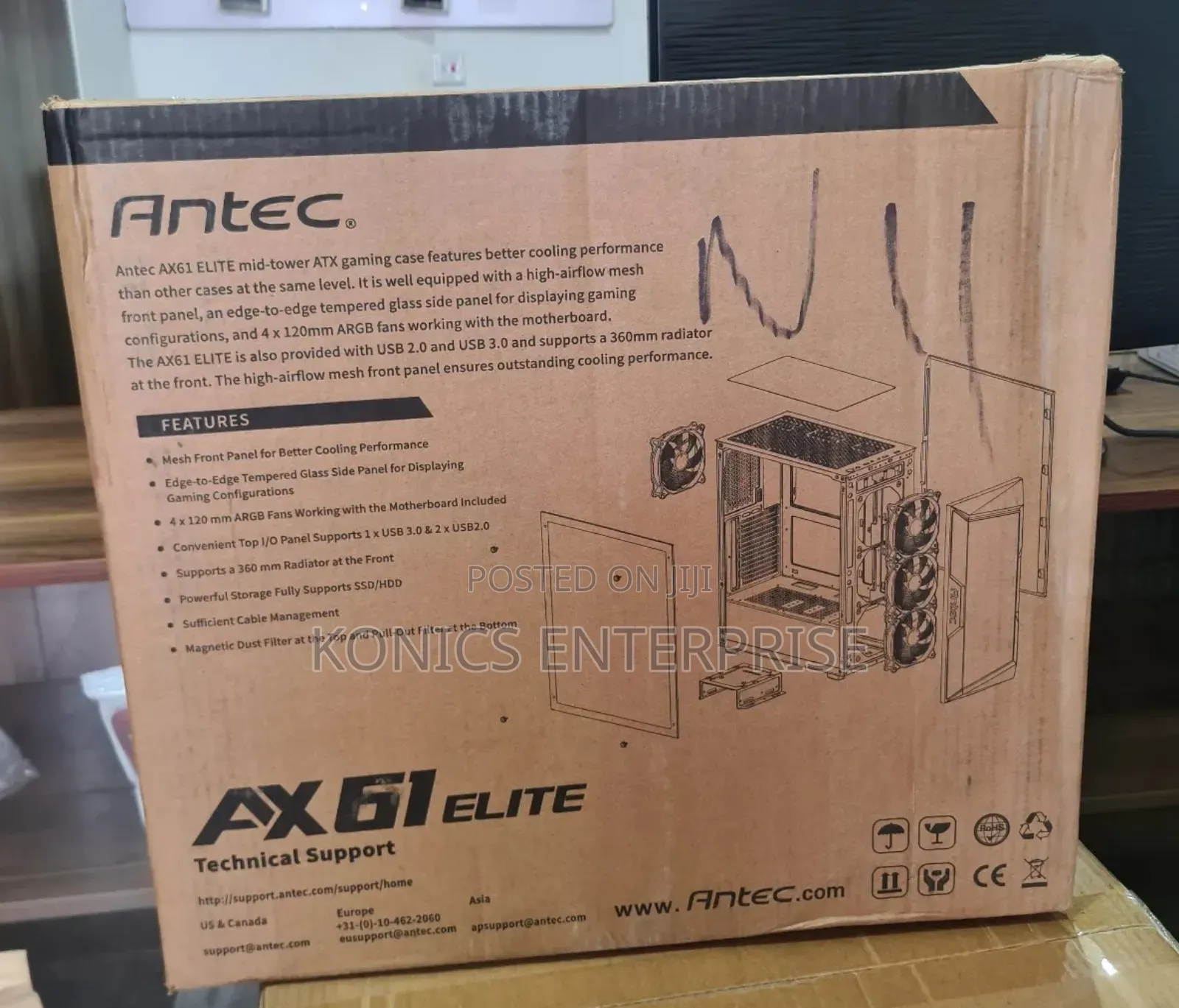 Antec Ax61 Elite Gaming Case