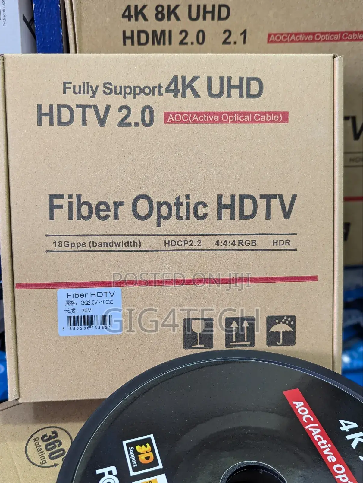 Fibre Optic Hdmi Cable 30m