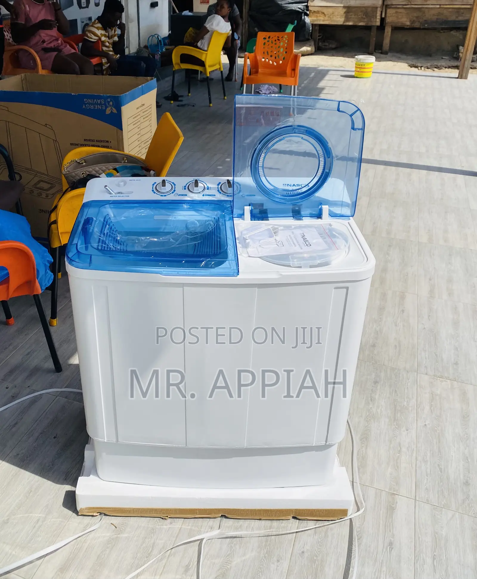 Order Authentic Nasco 7kg Semi-Autoelectric Washing Machine