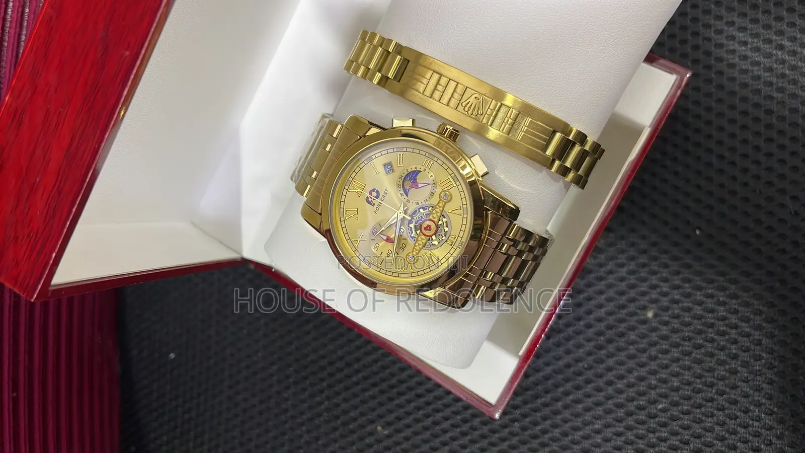 Quality Forecast Men Gift Set Watch