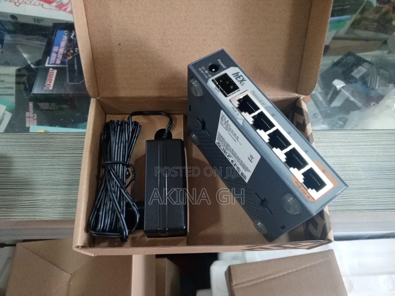 Mikrotik Hex S Gigabit Ethernet Router With SFP (Rb760igs)