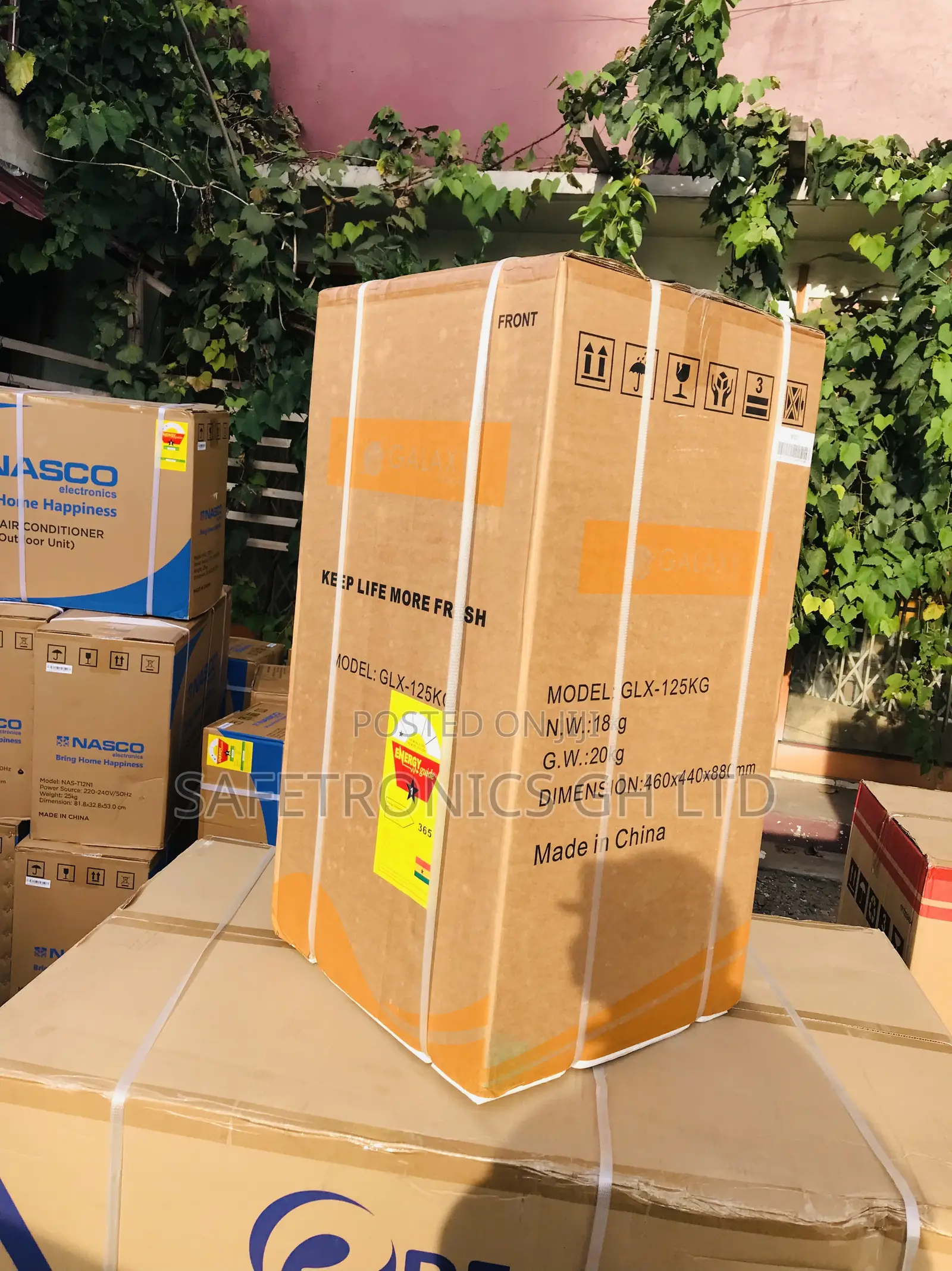 |~~ Authentic Galaxy Topfreezer 90 Liter Doubledoor Fridge