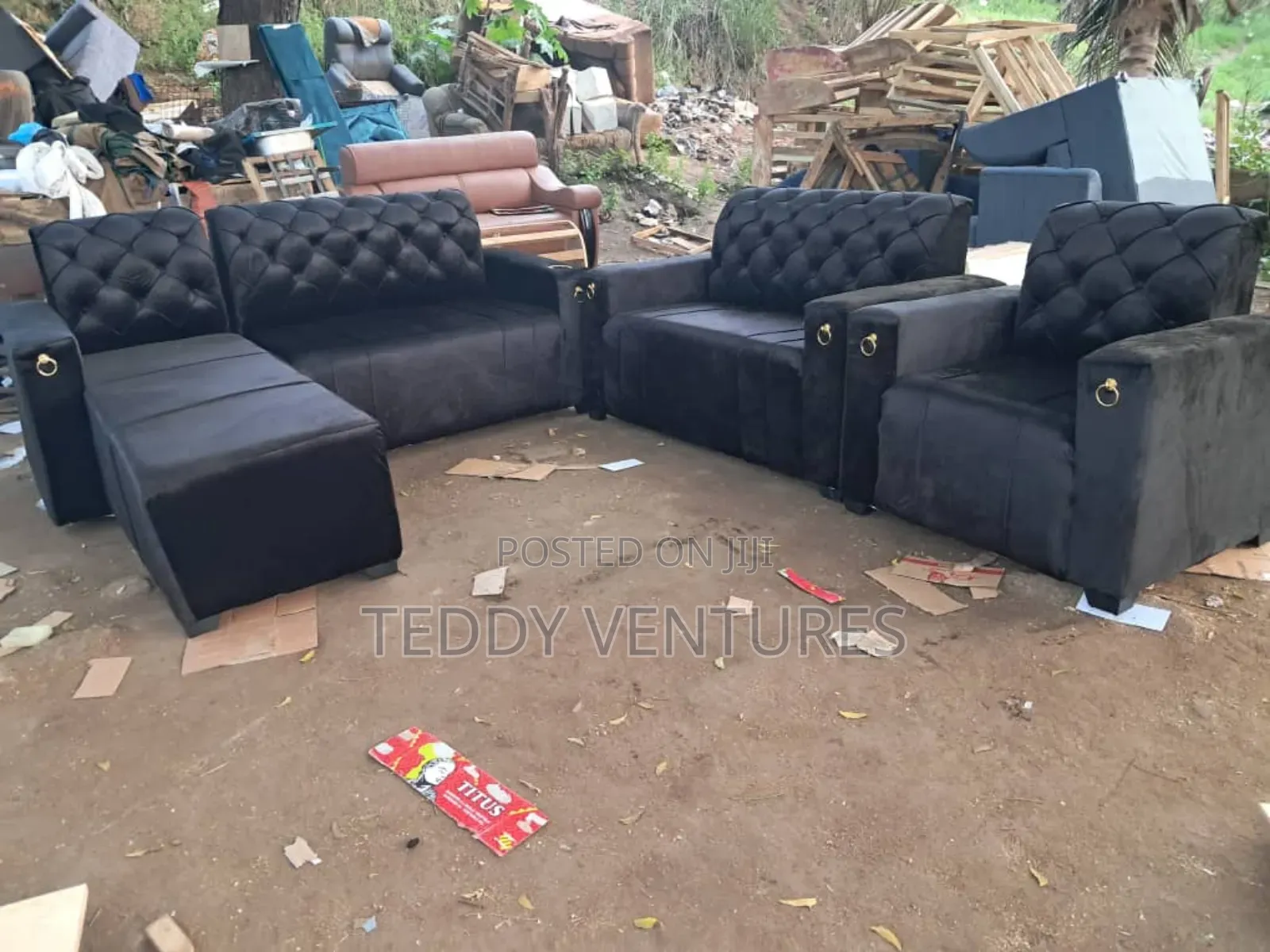 Quality Modernized Utv Lshaped Sofa ( Payment After Delivery)