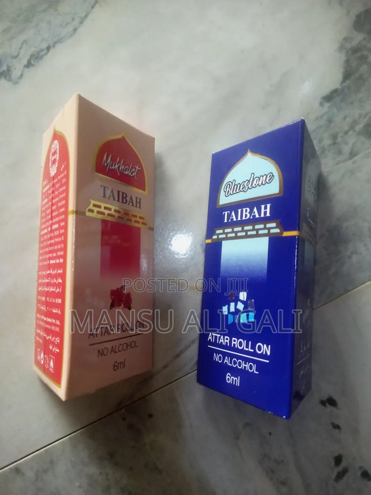 Blue Stone and Taibah Concentrated Perfume Oil 6ml