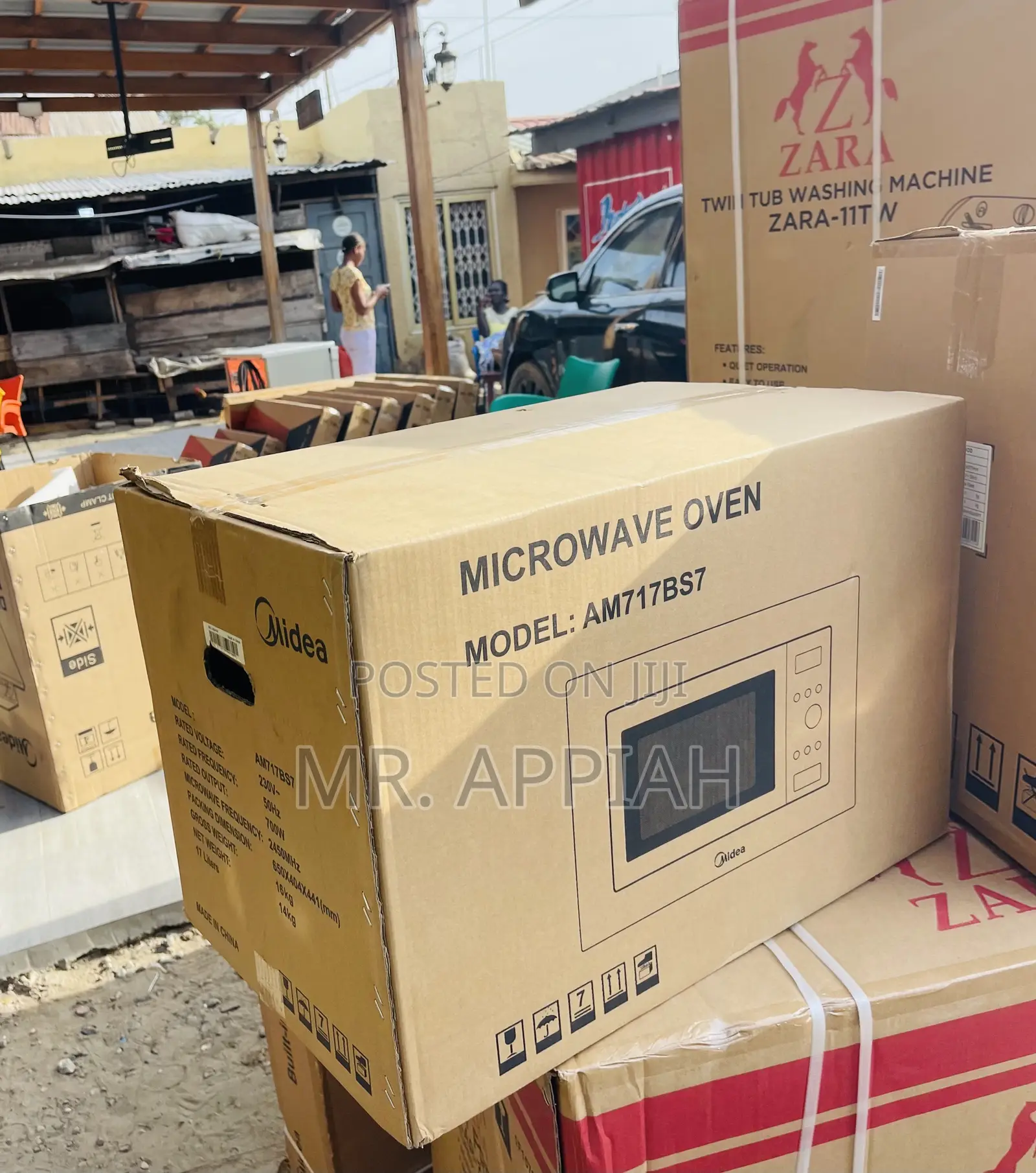 Order Quality Midea Am717bs7 17L Built-in Microwave(17L)