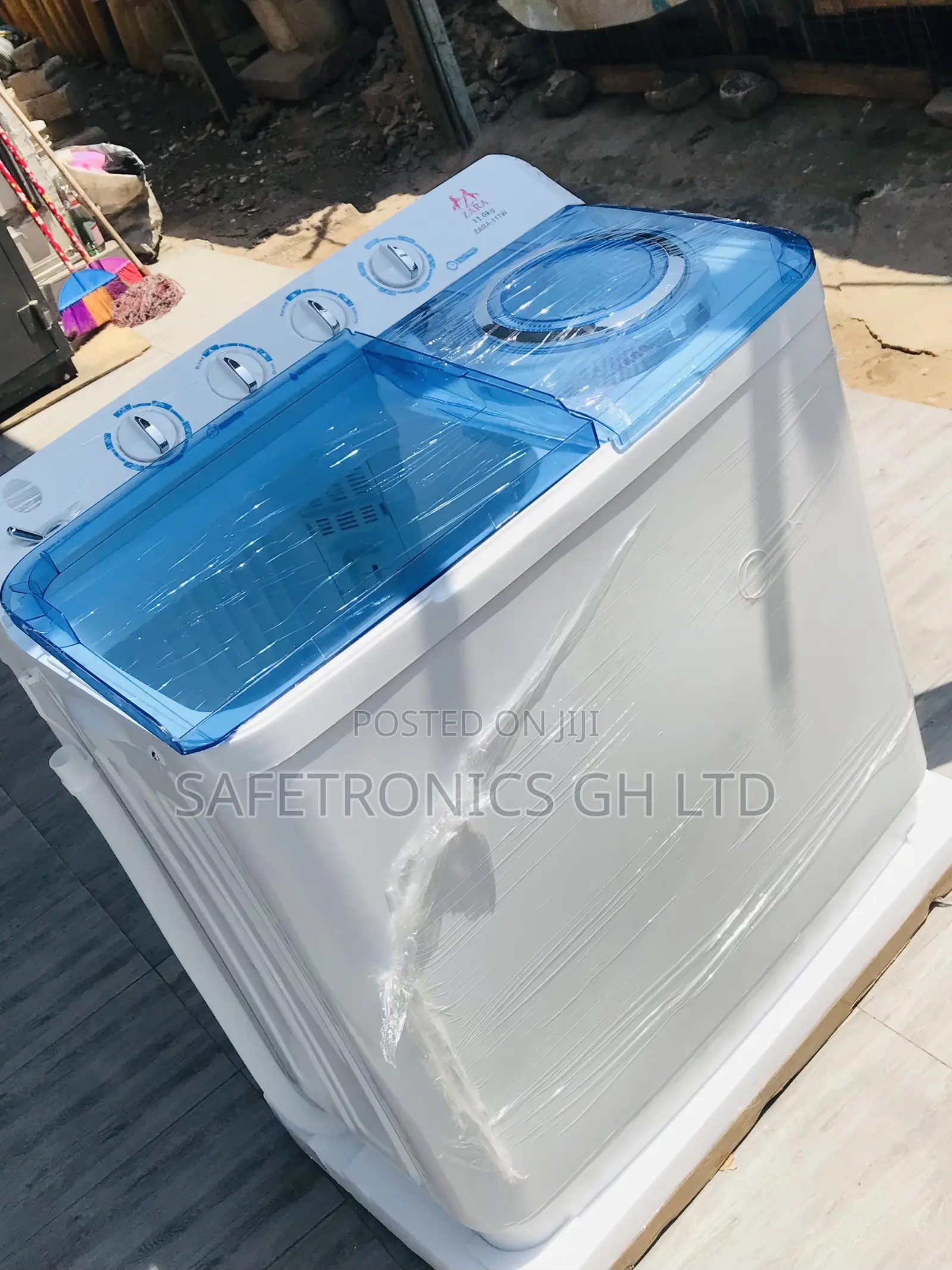 Grab Neat 11kg Zara Topload ~ Semi Auto Washingmachine