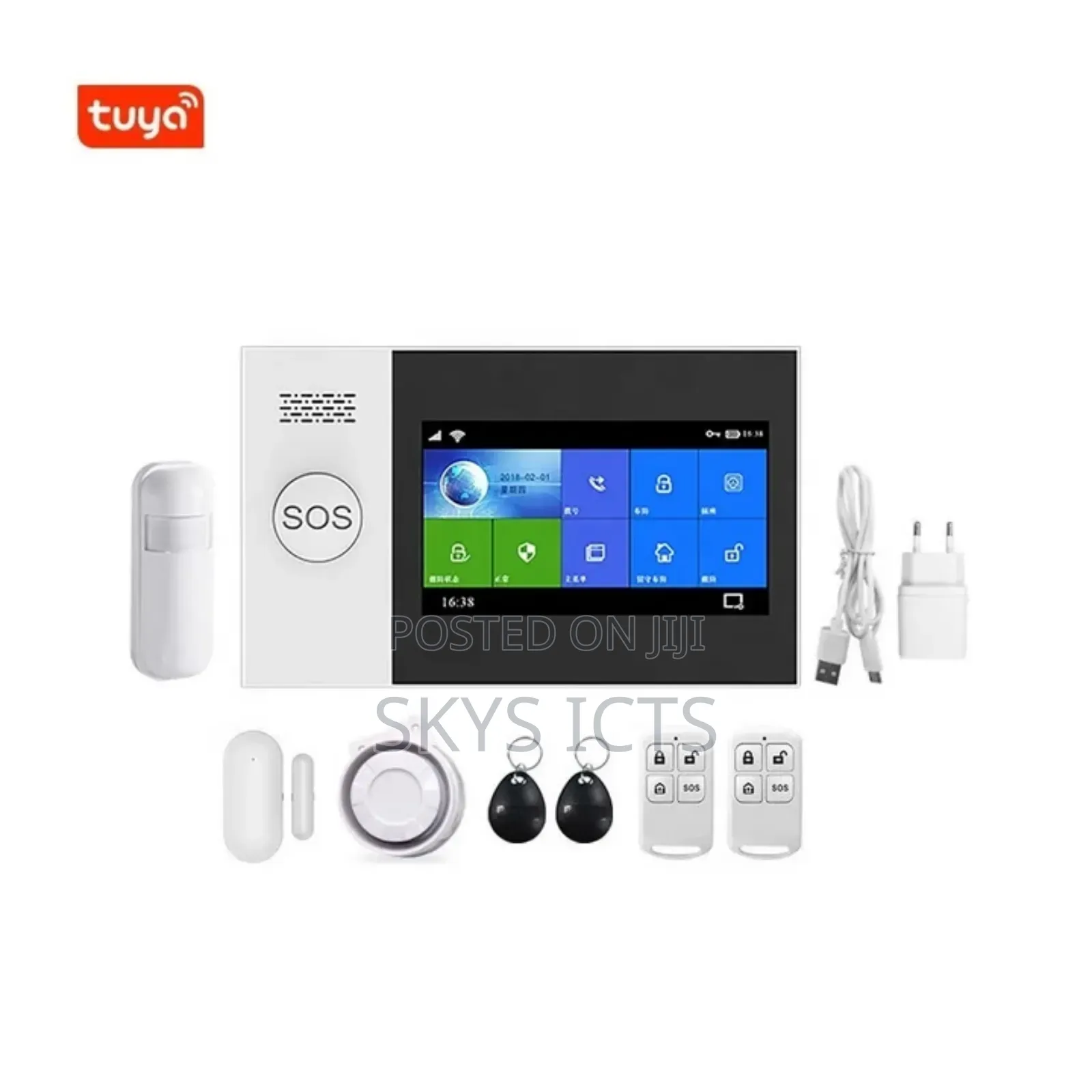 GSM Intelligent Intrusion Alarm System With Motion Sensor .