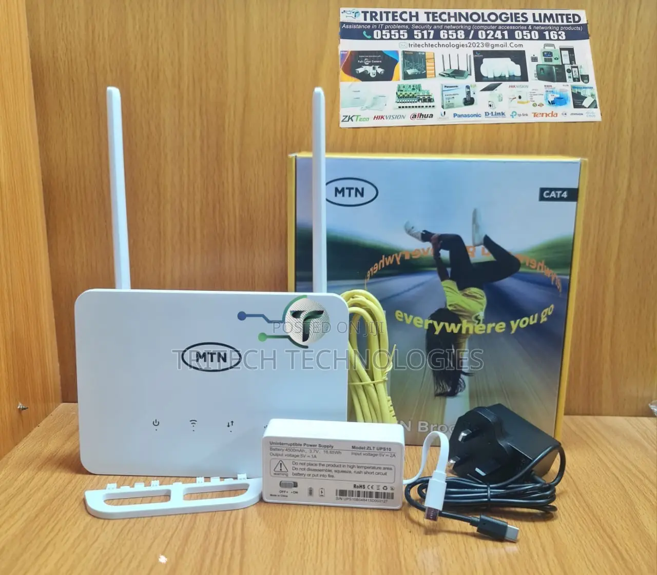 MTN LTE Universal SIM Router All SIM +Power Bank (Turbonet)